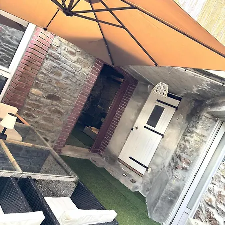 Ferienhaus Maison Typique Granvillaise A Pied Patio & Ping Pong Animaux Bienvenus *