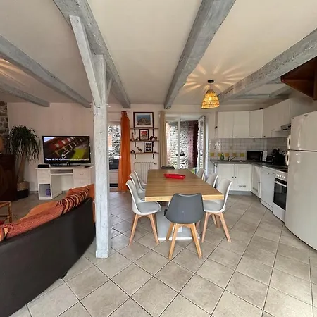 Maison Typique Granvillaise A Pied Patio & Ping Pong Animaux Bienvenus Ferienhaus Granville